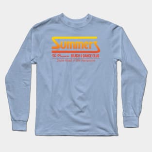 SUMMERS BEACH CLUB LONG ISLAND NEW YORK Long Sleeve T-Shirt